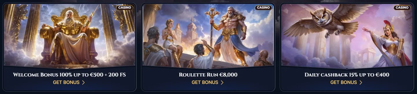 Bonuses and Promotions
